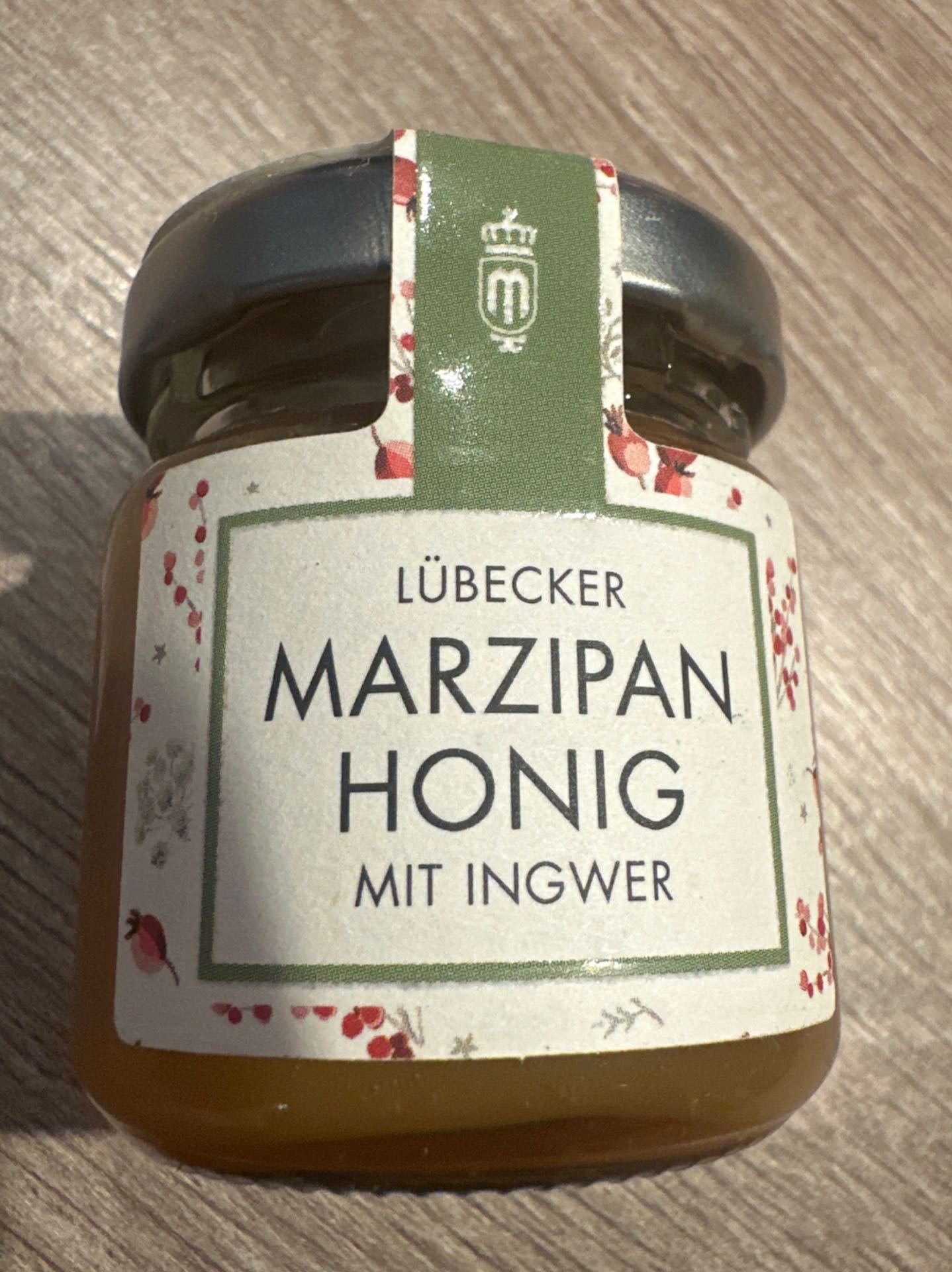 Marzipan Honig mit Ingwer
