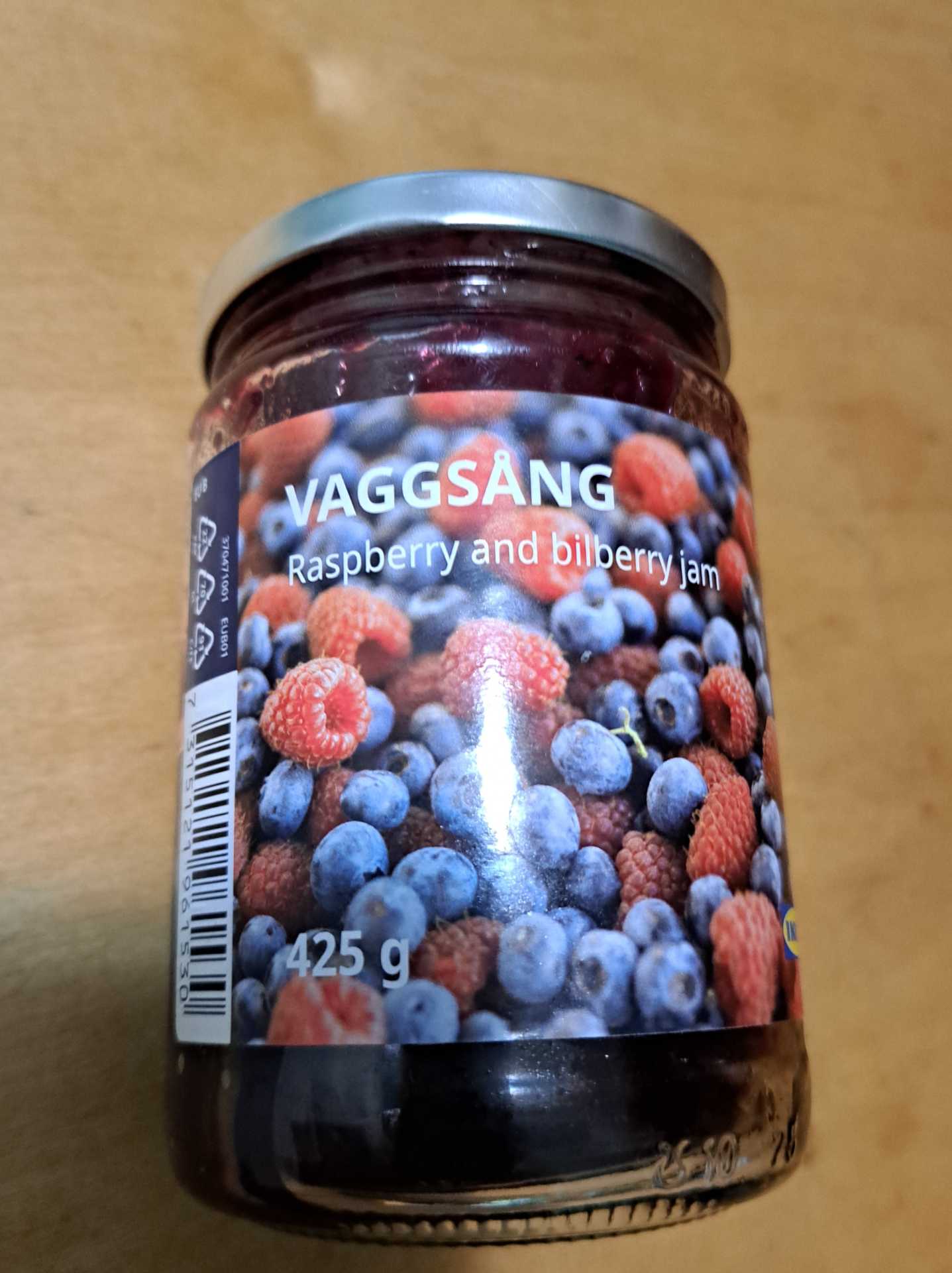 Himbeer und Blaubeeren