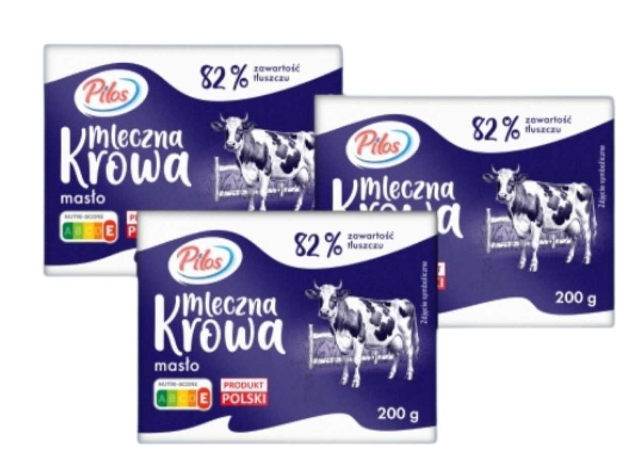 Mleczna Krowa masło 82%