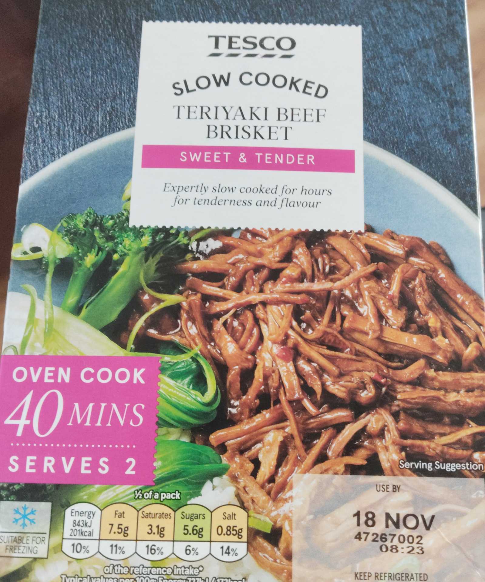 Teriyaki Beef Brisket