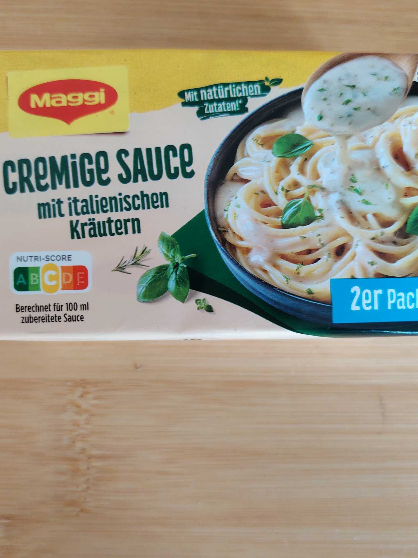Sauce mit Kräuter