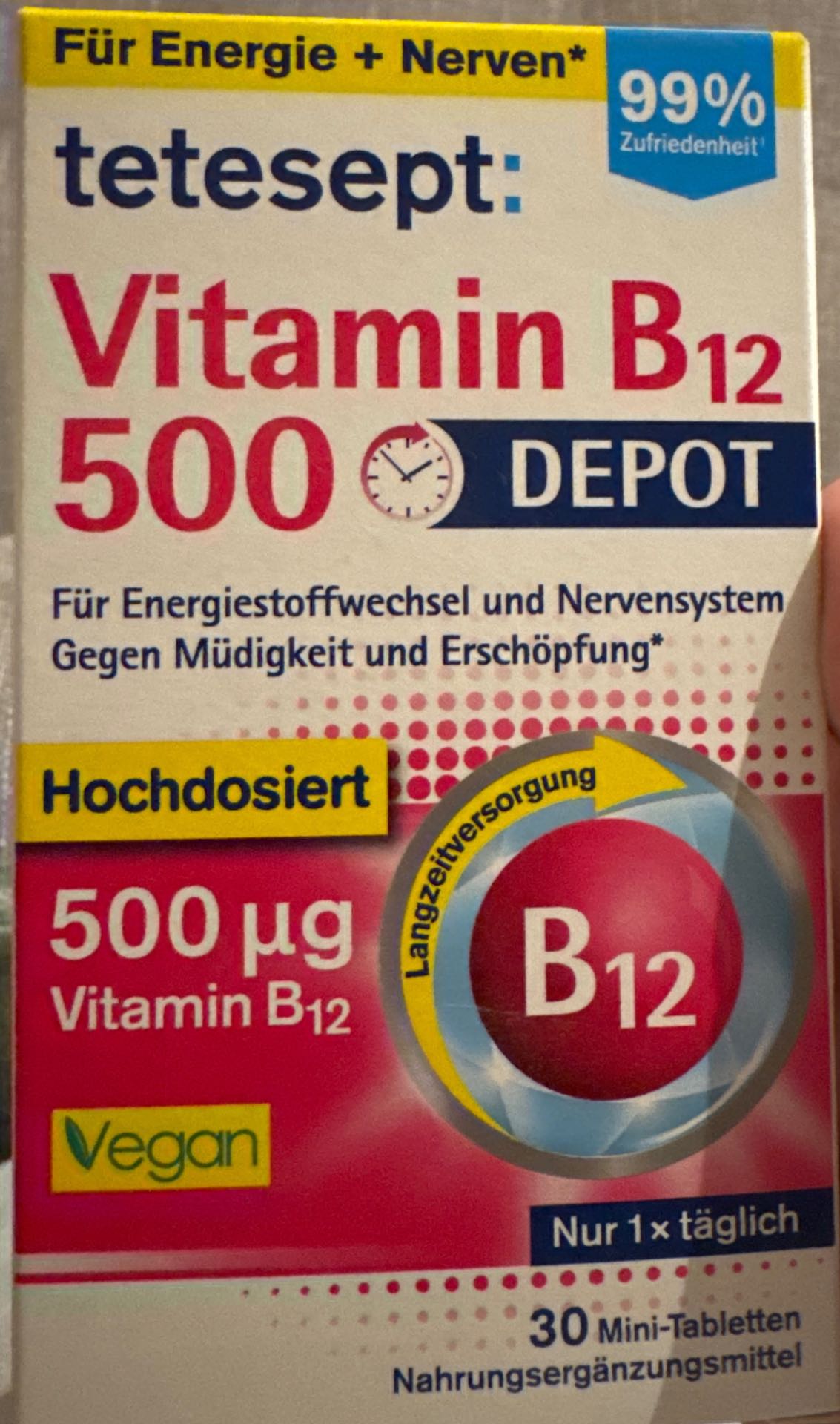 Vitamin B12 Depot 500