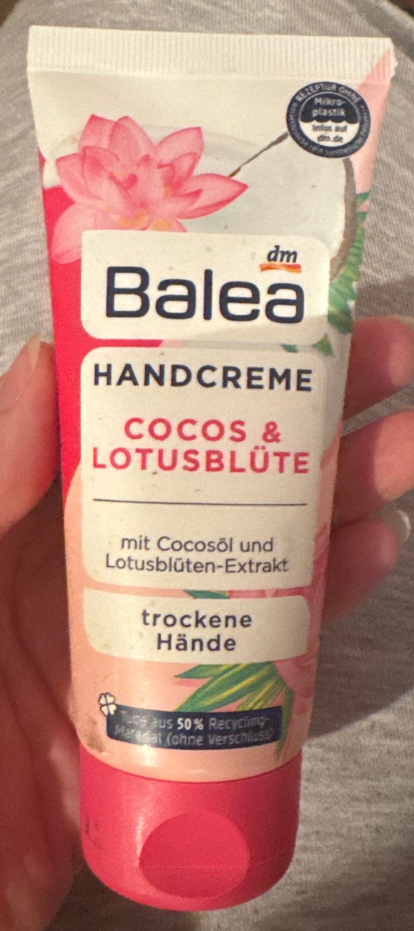 Handcreme Cocos & Lotusblüte