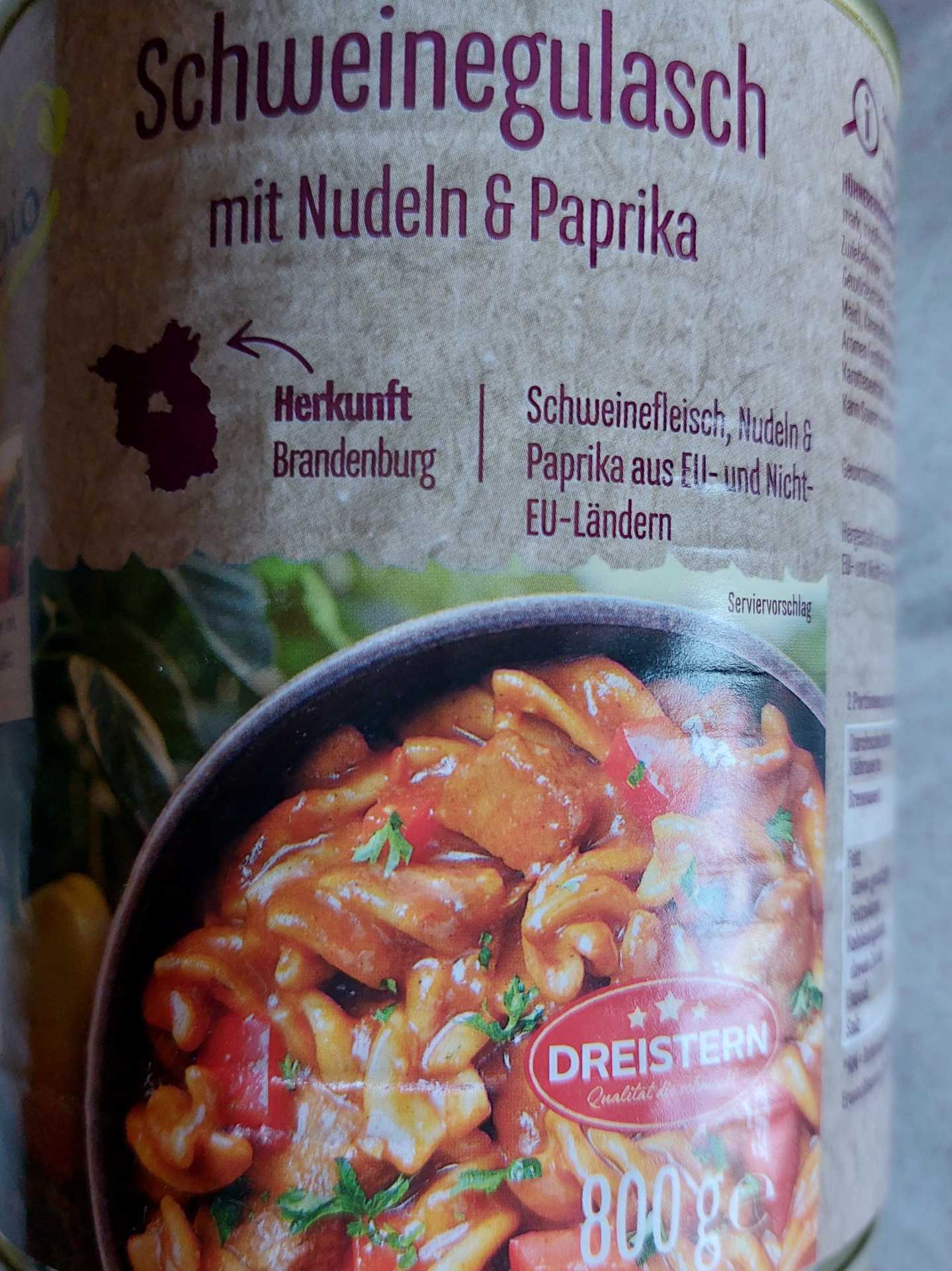 Schweinegulasch