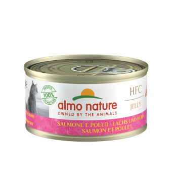 HFC Jelly Lachs und Huhn 24x70 g