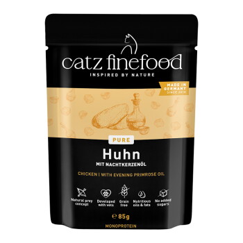 Nassfutter Katze Pure Adult Huhn 16x85 g