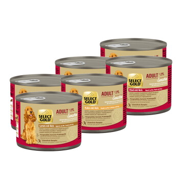 Sensitive Adult Mixpaket 6x200g Mixpaket 1