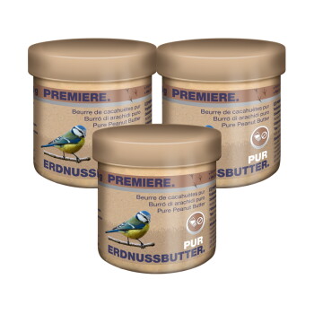 Erdnussbutter Pur 3x250g