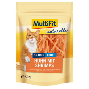 Naturelle Huhn mit Shrimps 4x50 g