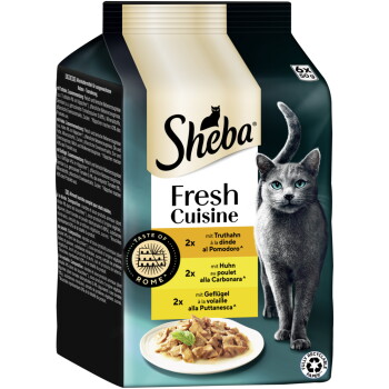 Fresh Cuisine Nassfutter Katze Adult Multipack Taste of Rome 36x50 g