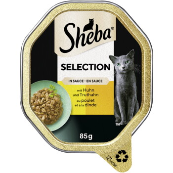 Selection in Sauce mit Huhn und Truthahn 22x85 g