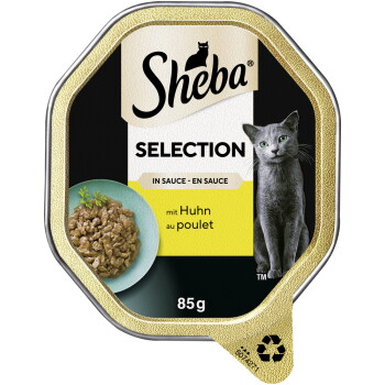 Schale Selection in Sauce Häppchen mit Huhn 22x85 g