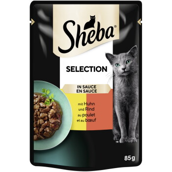 Selection in Sauce mit Huhn und Rind 28x85 g