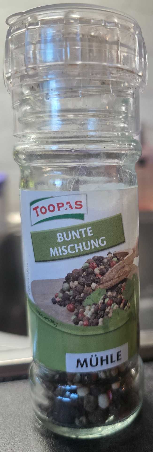Bunte Mischung Pfeffer