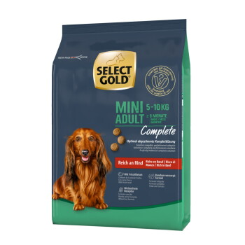 Trockenfutter Hund Complete Mini Adult Rind 1 kg