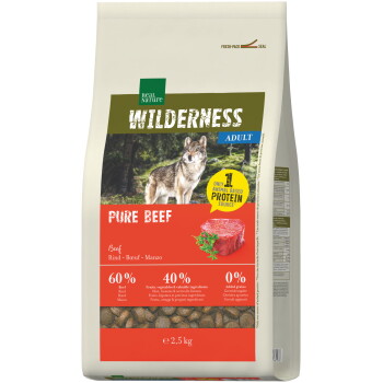 WILDERNESS Trockenfutter Hund, Adult, Pure Beef 2,5 kg