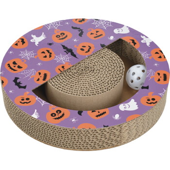 Fit + Fun Kratzbrett mit Ball Halloween