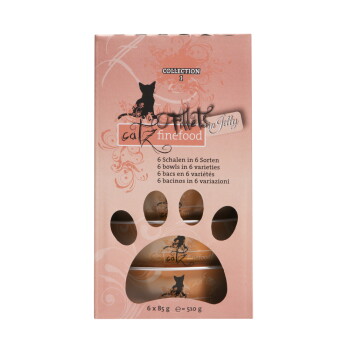 Nassfutter Katze Fillets Collection I Adult in Gelee Multipack 6x85 g