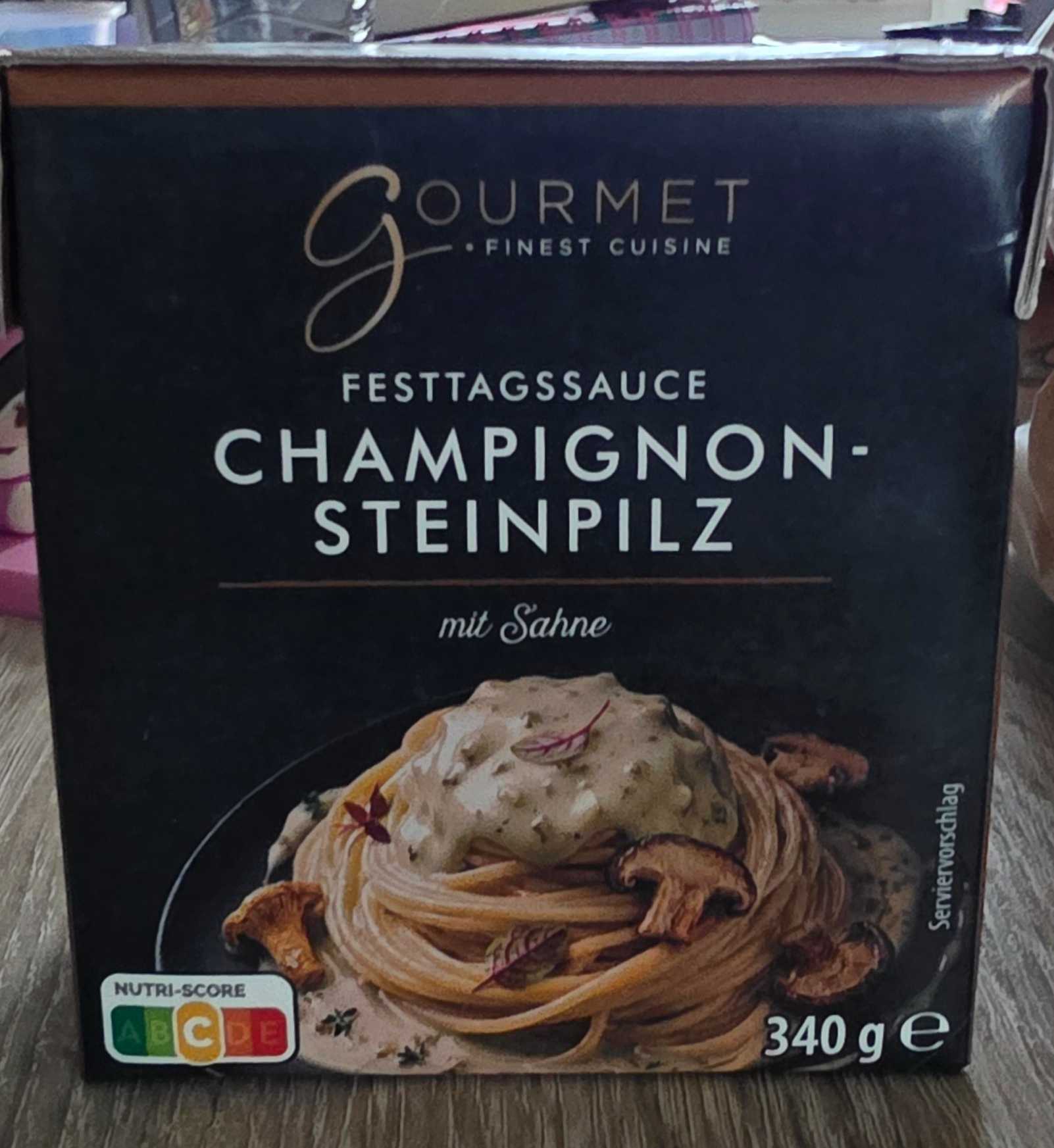 Festtagssauce Champignon-Steinpilz