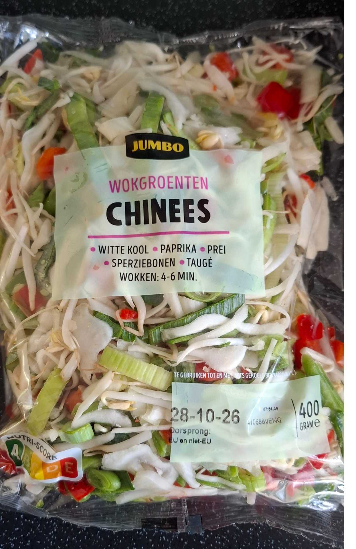 Wokgroenten Chinees