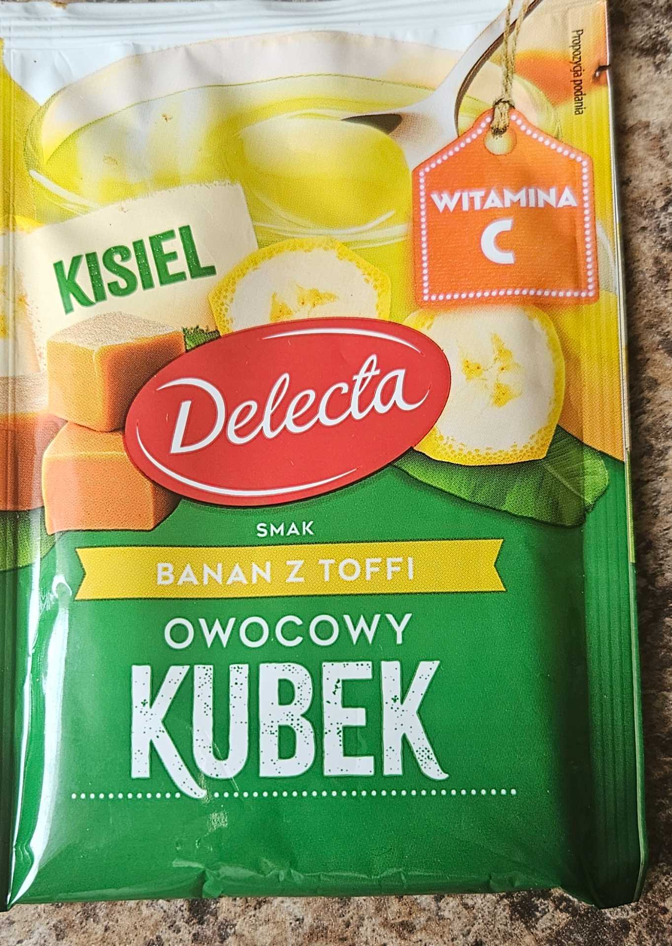Kisiel banan z tofi