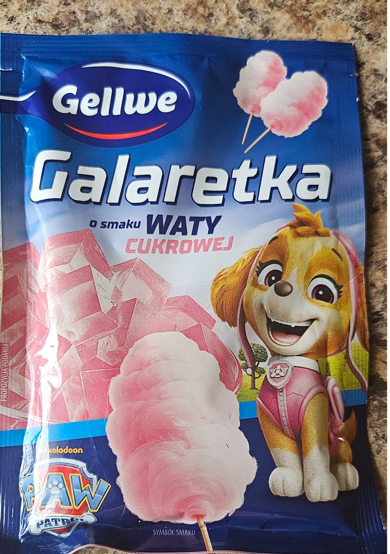 Galaretka wata cukrowa