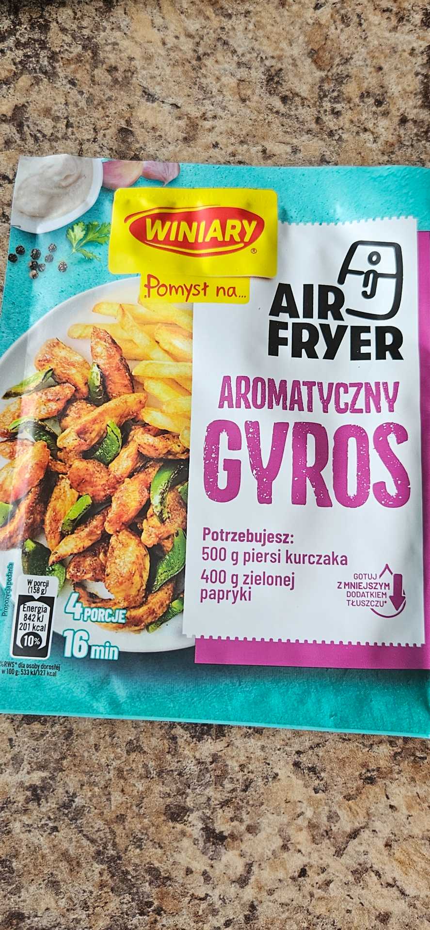 Airfrayer aromatyczny gyros