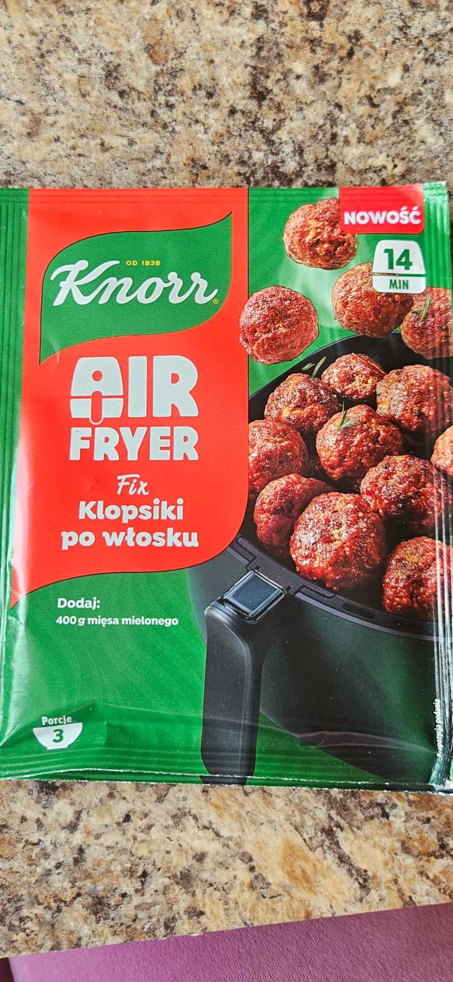 Airfrayer fix klopsiki po włosku