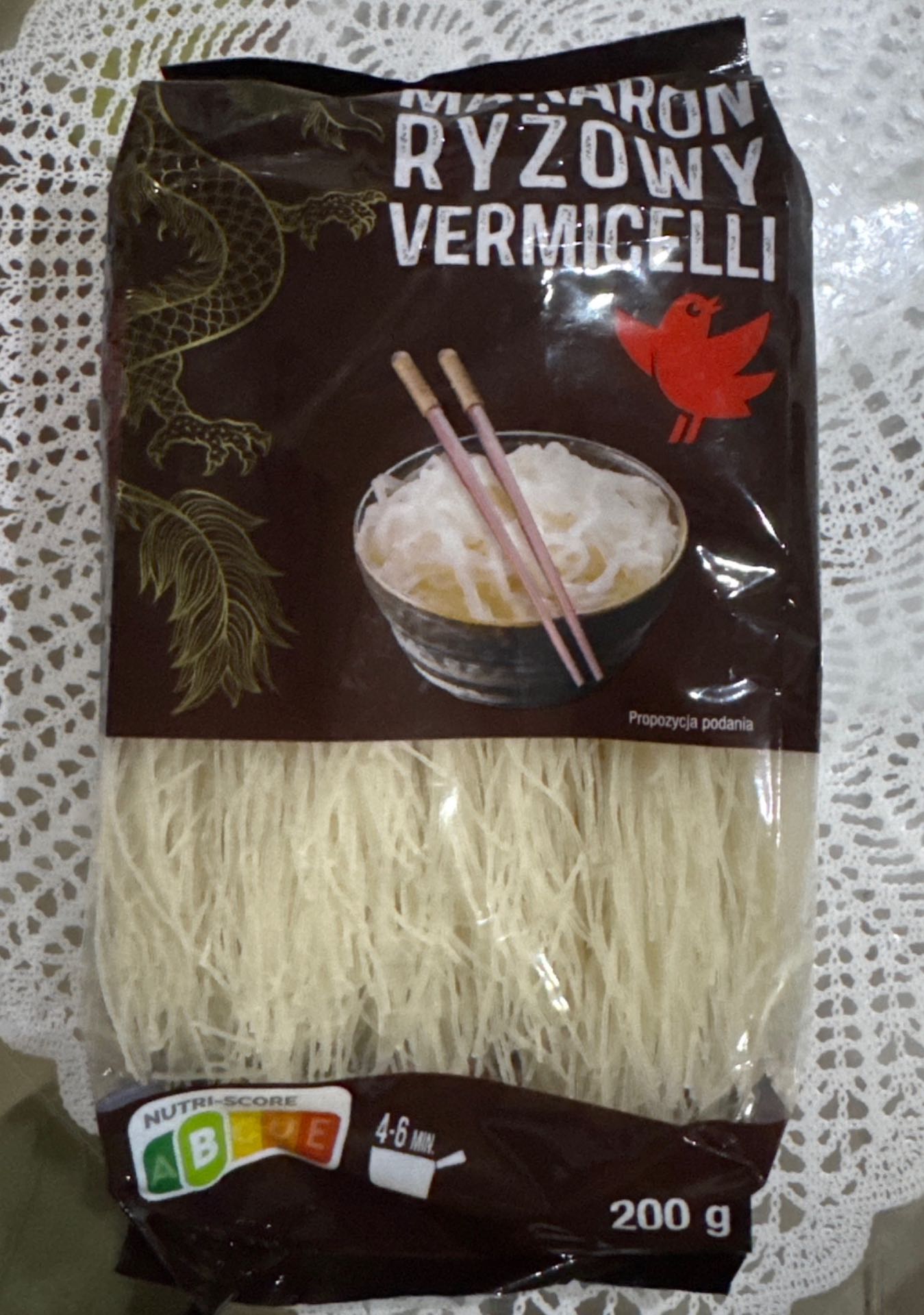 Makaron ryżowy vermicelli