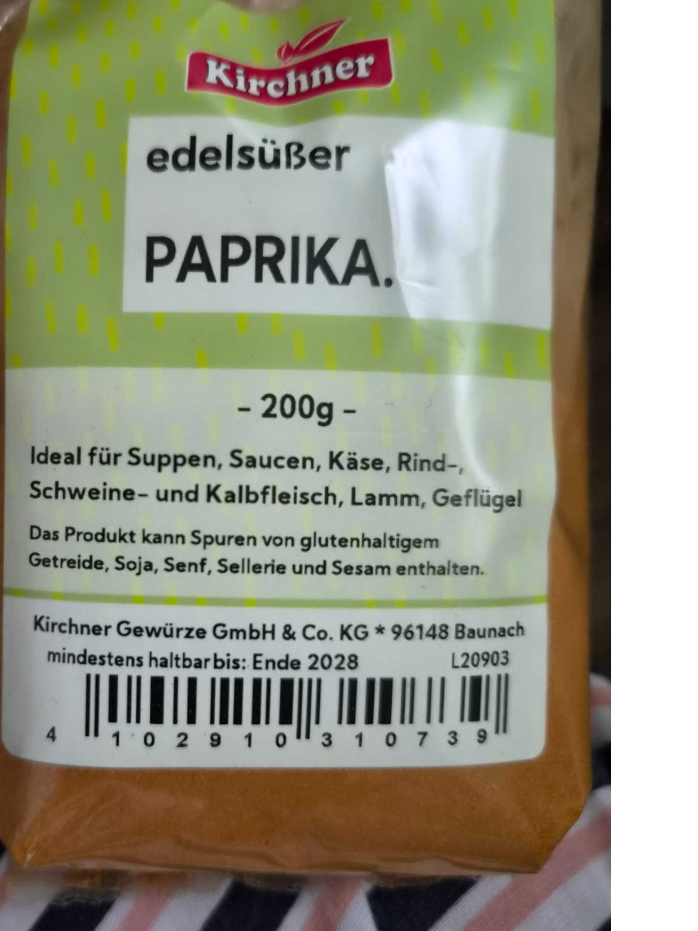 Paprika edelsüss